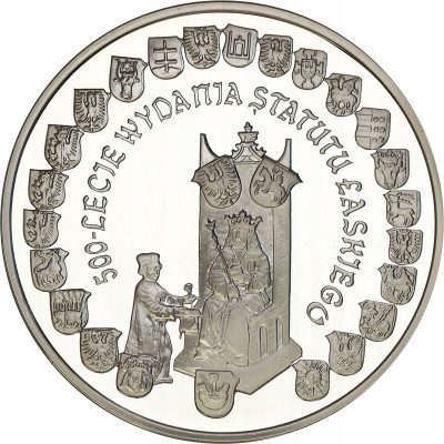 10 złotych 2006 Statut Łaskiego - SREBRO