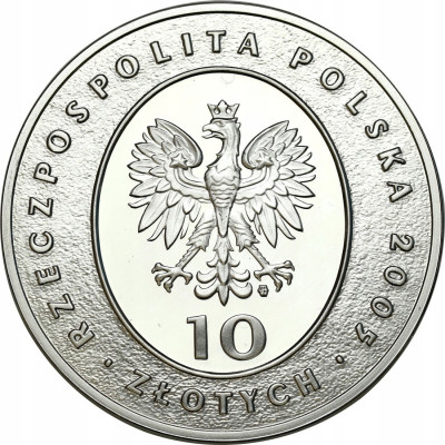 10 złotych 2005 – 500 Rocznica Urodzin Mikołaja Reja - SREBRO