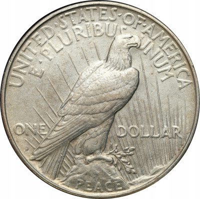 USA - 1 dolar 1922 Peace - SREBRO