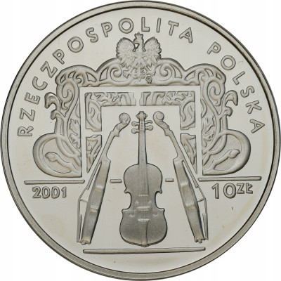 10 złotych 2001 Henryk Wieniawski - SREBRO