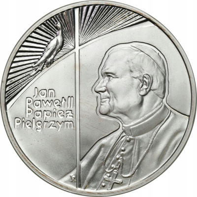 10 złotych 1999 Jan Paweł II Papież Pielgrzym – SREBRO