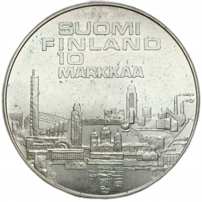 Finlandia 10 marek, 1971