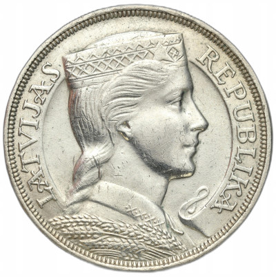 Łotwa - 5 lati 1931 – SREBRO