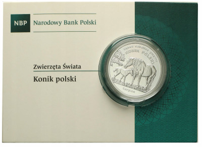 20 złotych 2014 Konik Polski – SREBRO