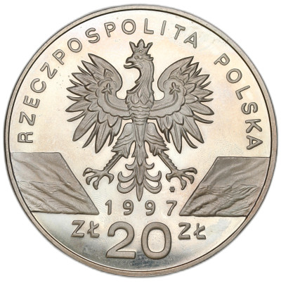 20 złotych 1997 Jelonek Rogacz - SREBRO