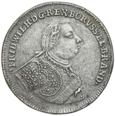 Niemcy, Prusy. Kopia medalu z datą 1721