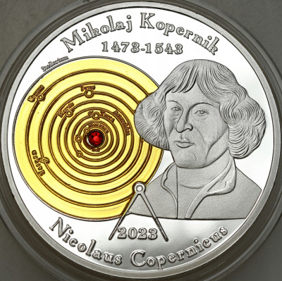 Medal - Mikołaj Kopernik - metal nieszlachetny