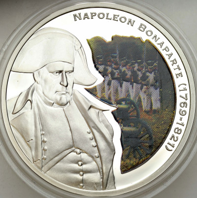 Niue - 1 dolar 2010 - Napoleon Bonaparte - SREBRO