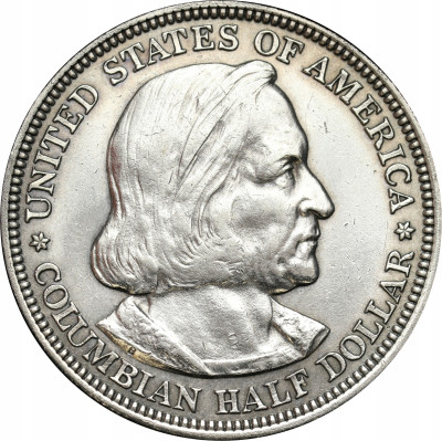 USA - 1/2 dolara 1893 Columbian Exposition - SREBRO