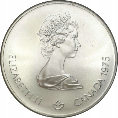 Kanada. 5 dolarów 1975 Rzut oszczepem - SREBRO