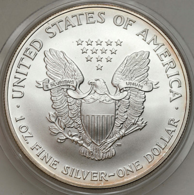 USA - 1 dolar 2000 Liberty - SREBRO UNCJA