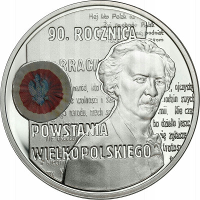 10 złotych 2008 Powstanie Wielkopolskie - SREBRO
