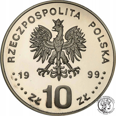 10 złotych 1999 Akademia Krakowska – SREBRO