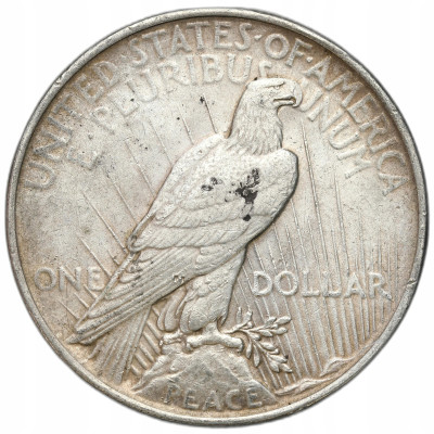USA - Liberty 1 dolar 1924 Peace, Filadelfia - SREBRO