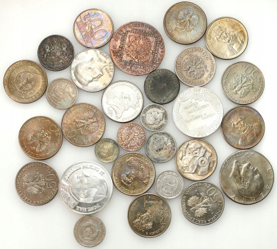 Świat, zestaw monet i medali, 300 gram