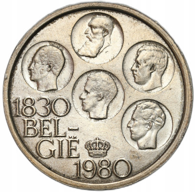 Belgia - 500 franków 1980 – SREBRO