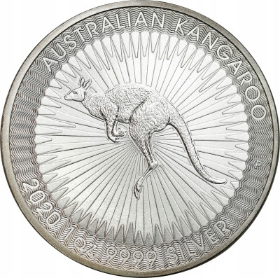 Australia 1 dolar 2020 Kangur australijski SREBRO uncja