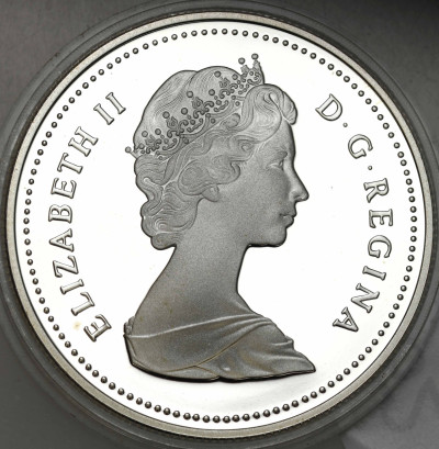 Kanada. 1 dolar 1987