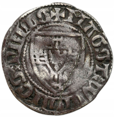 Zakon Krzyżacki. Winrich von Kniprode, (1351-1382). Szeląg