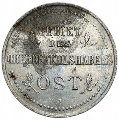 Niemieckie Władze Okupacyjne - OST. 3 kopiejki 1916 J, Hamburg