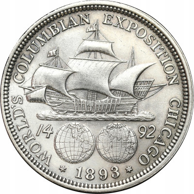 USA - 1/2 dolara 1893 Columbian Exposition - SREBRO