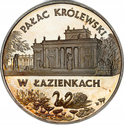 20 złotych 1995 Pałac królewski w Łazienkach - SREBRO