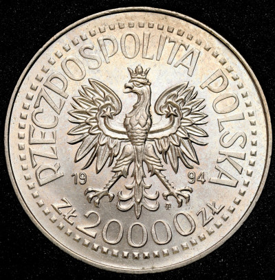 20.000 złotych 1994 75 – lat Związek Inwalidów
