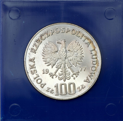 100 złotych 1977 Władysław Reymont – SREBRO