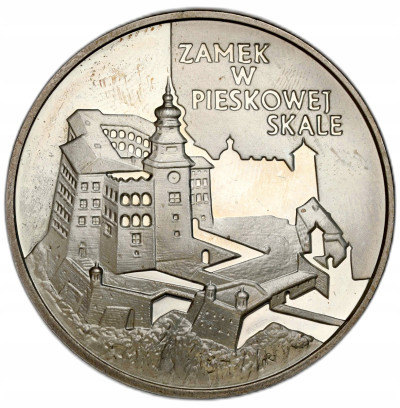 20 złotych 1997 Zamek w Pieskowej Skale - SREBRO