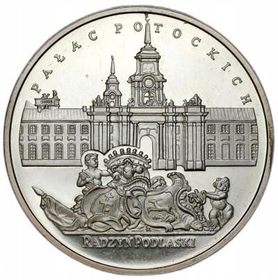 20 złotych 1999 Pałac Potockich Radzyń Podlaski – SREBRO