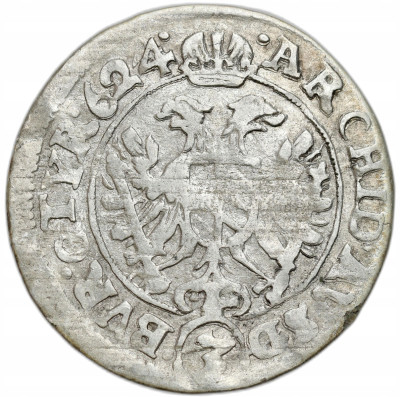 Austria, Ferdynand II. 3 krajcary 1624, Wiedeń