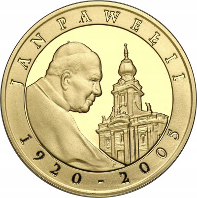 10 złotych 2005 Jan Paweł II plater – SREBRO