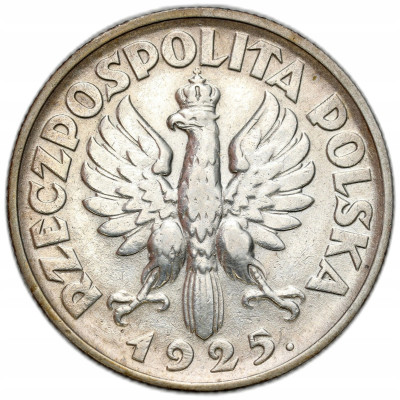 II RP. 1 złoty 1925, Londyn – SREBRO