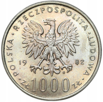 1.000 złotych 1982 Jan Paweł II – SREBRO