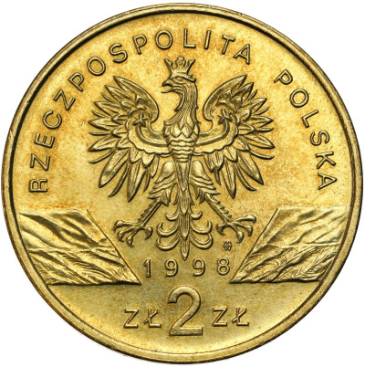 2 złote 1998 Ropucha Paskówka – RZADSZE