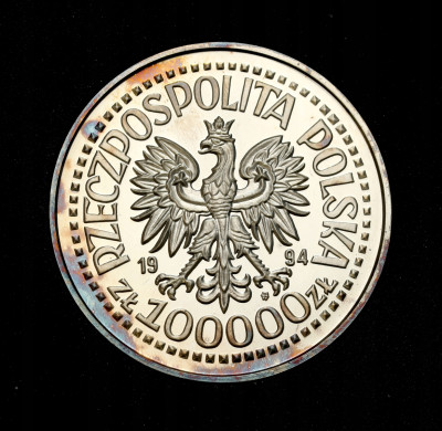 100.000 złotych 1994 Rocznica Powstania W-wskiego – SREBRO