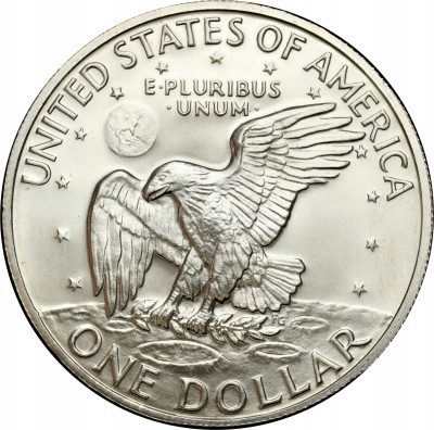 USA - 1 dolar 1972 Eisenhower – SREBRO