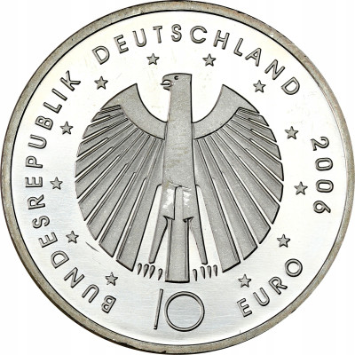 Niemcy - 10 euro 2006 Mundial + pudełko – SREBRO