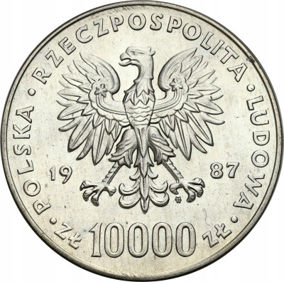 10.000 złotych 1987 Jan Paweł II – SREBRO