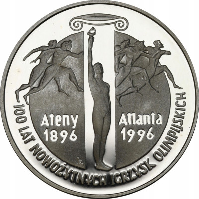 10 złotych 1995 Ateny Atlanta - SREBRO