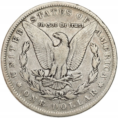 USA. Dolar 1884 O, New Orlean – SREBRO