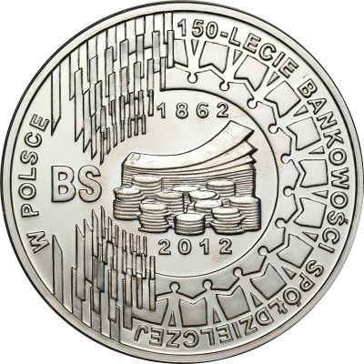 10 złotych 2012 Bankowość Spółdzielcza - SREBRO