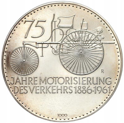 Niemcy. Medal Daimler Benz – SREBRO