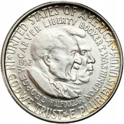 USA 1/2 dolara 1952 Carver i Booker – SREBRO
