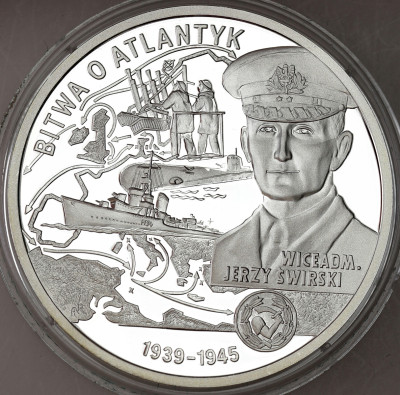 Medal. Bitwa o Atlantyk – SREBRO