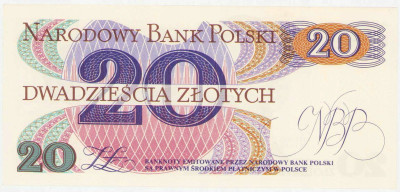 20 złotych 1982 seria P
