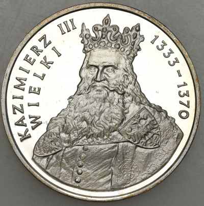 PRL. 500 złotych 1987 Kazimierz Wielki – SREBRO