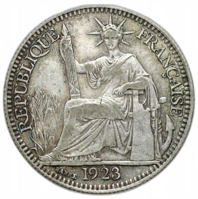 Indochiny Francuskie. 10 centymów 1923