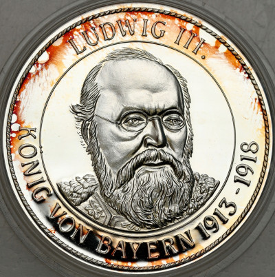 Niemcy, Bawaria. Medal Ludwik III – SREBRO