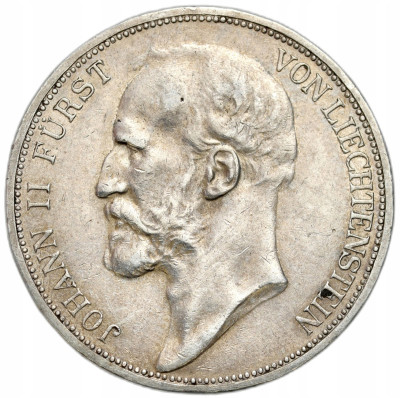 Liechtenstein. Jan II (1858–1929). 2 korony 1912